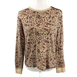 Ralph Lauren LRL Elbow Patch Paisley Shirt Medium